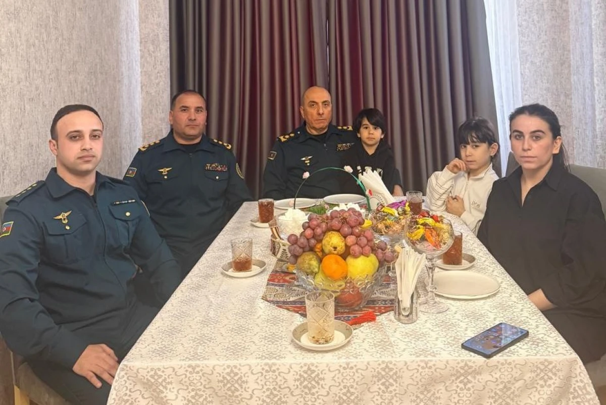 Elçin Quliyev şəhid ailələrini ziyarət etdi — 6