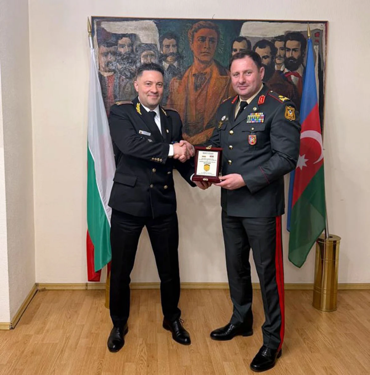 Hərbi polisin nümayəndə heyəti Bolqarıstana səfər etdi — 1