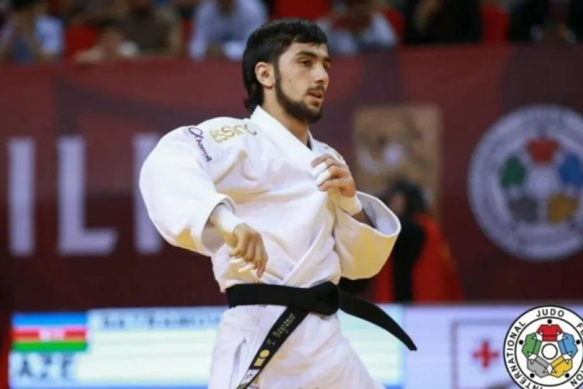 Azərbaycan cüdoçusu "Böyük Dəbilqə" turnirində gümüş medal qazandı