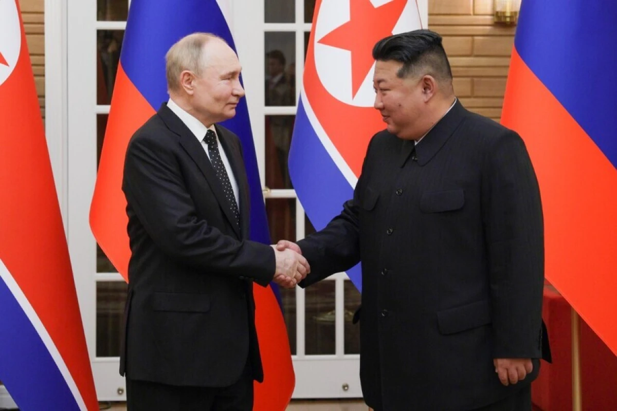 Putin Kim Çen Inı yenidən seçilməsi münasibətilə təbrik etdi