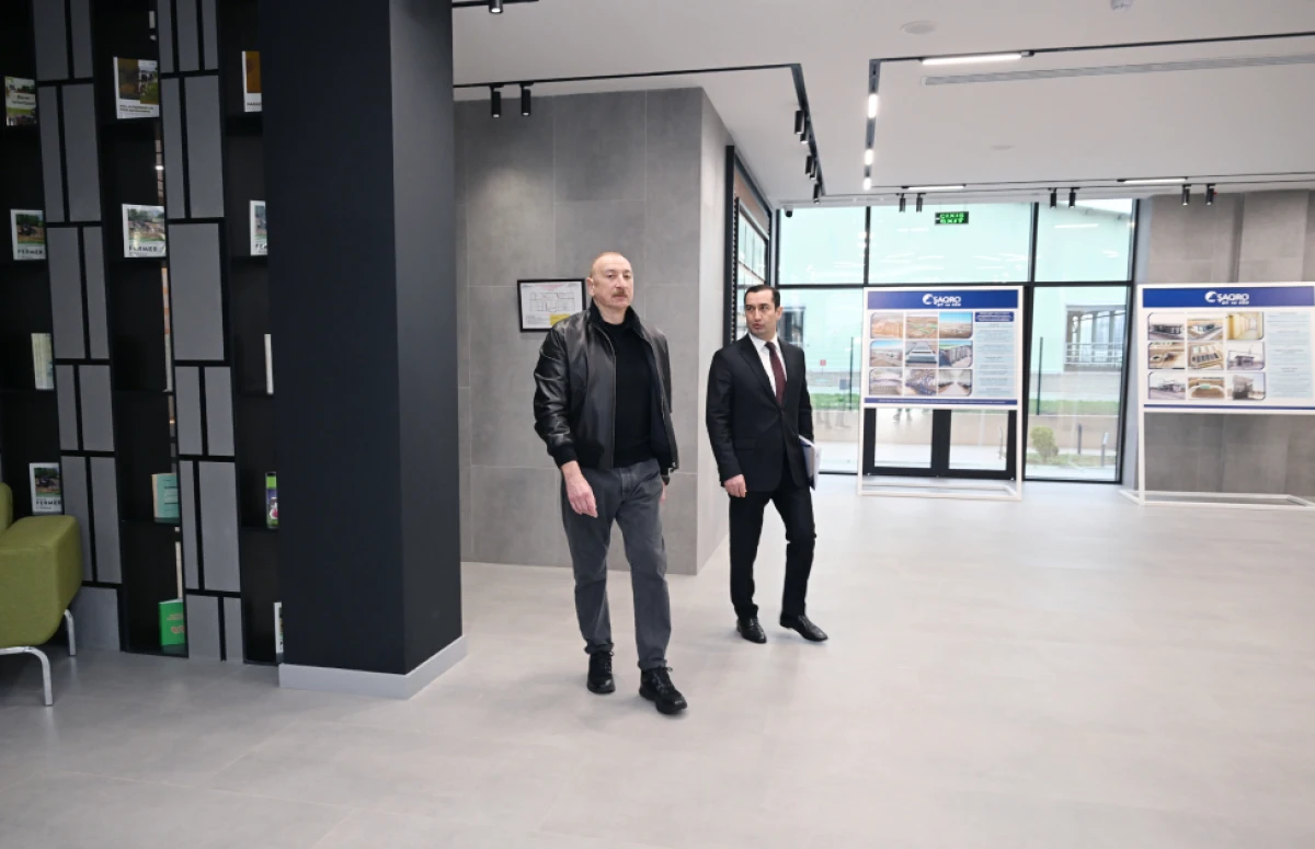 Prezident Şamaxıda “Şirvan Aqro” heyvandarlıq kompleksinin açılışında iştirak etdi — 1