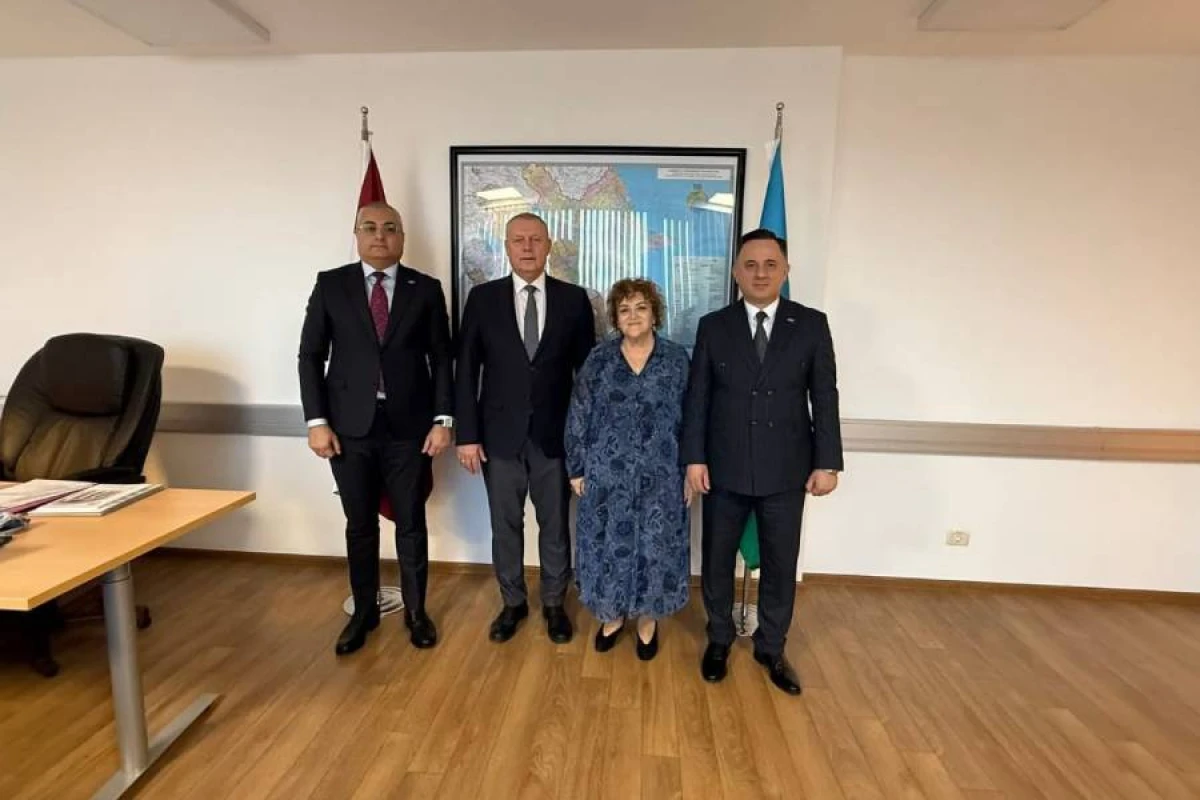 AQC rəhbərliyi Latviya səfirliyində oldu