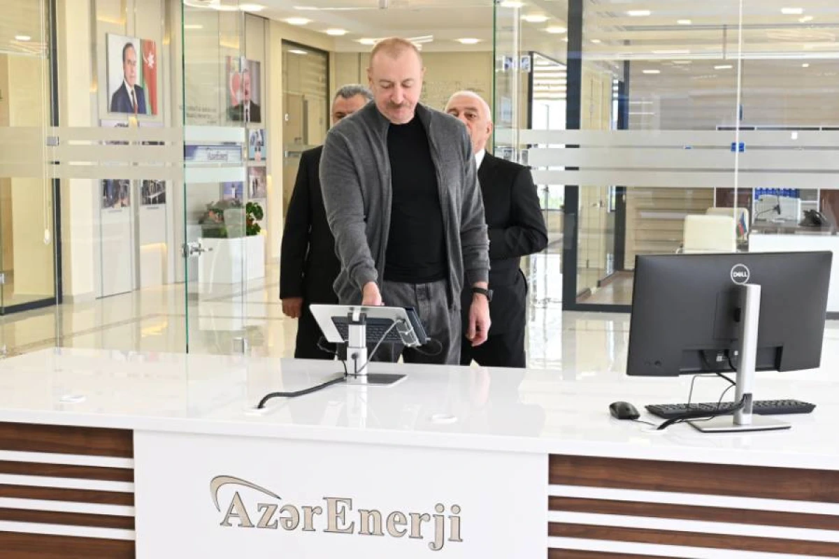 Prezident İlham Əliyev "Abşeron" Batareya Enerji Saxlanc Mərkəzinin açılışında iştirak etdi