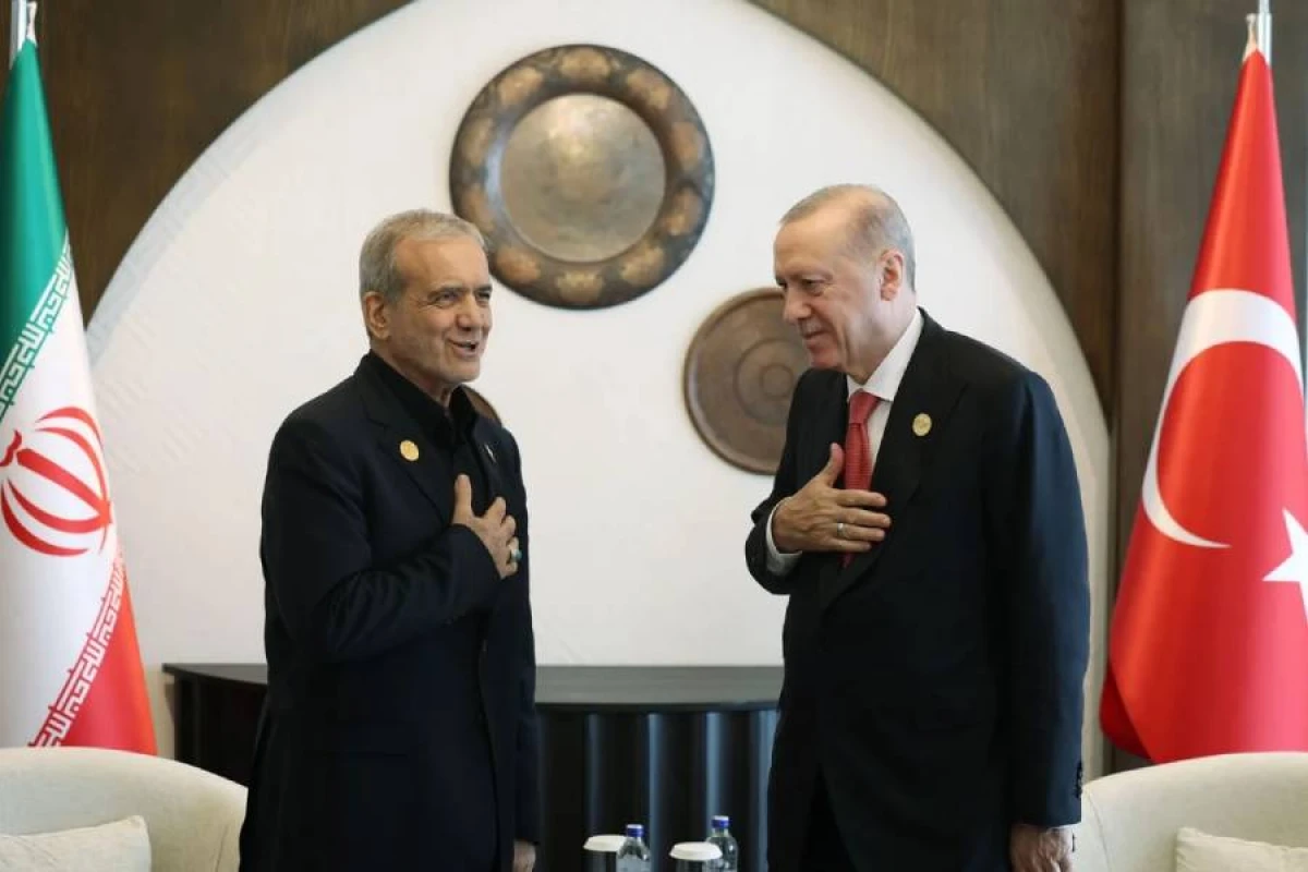 Pezeşkian regiondakı vəziyyətlə bağlı mövqeyinə görə Ərdoğana təşəkkür etdi
