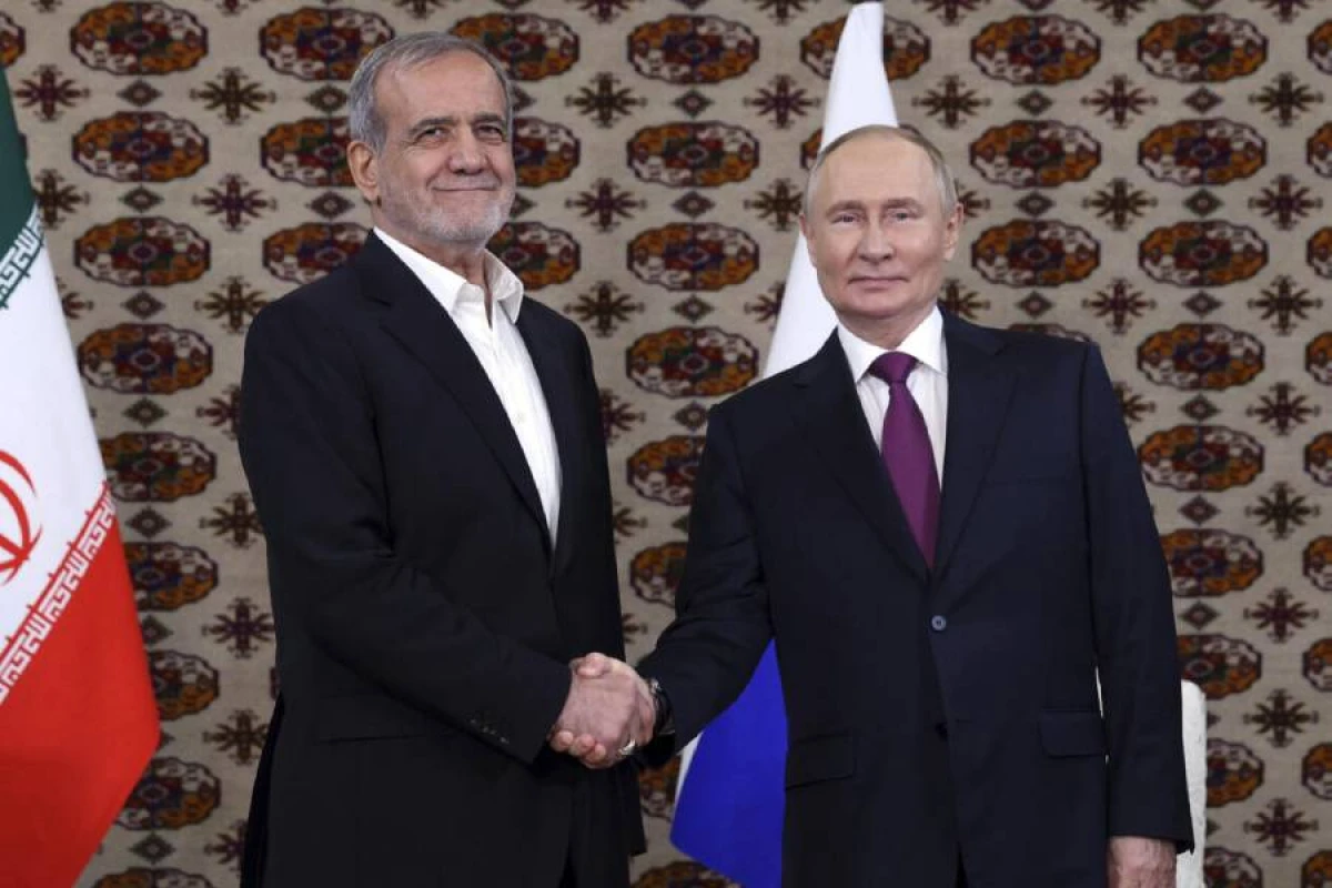 Pezeşkian müharibədə ona ilham verdiyinə görə Putinə təşəkkür etdi
