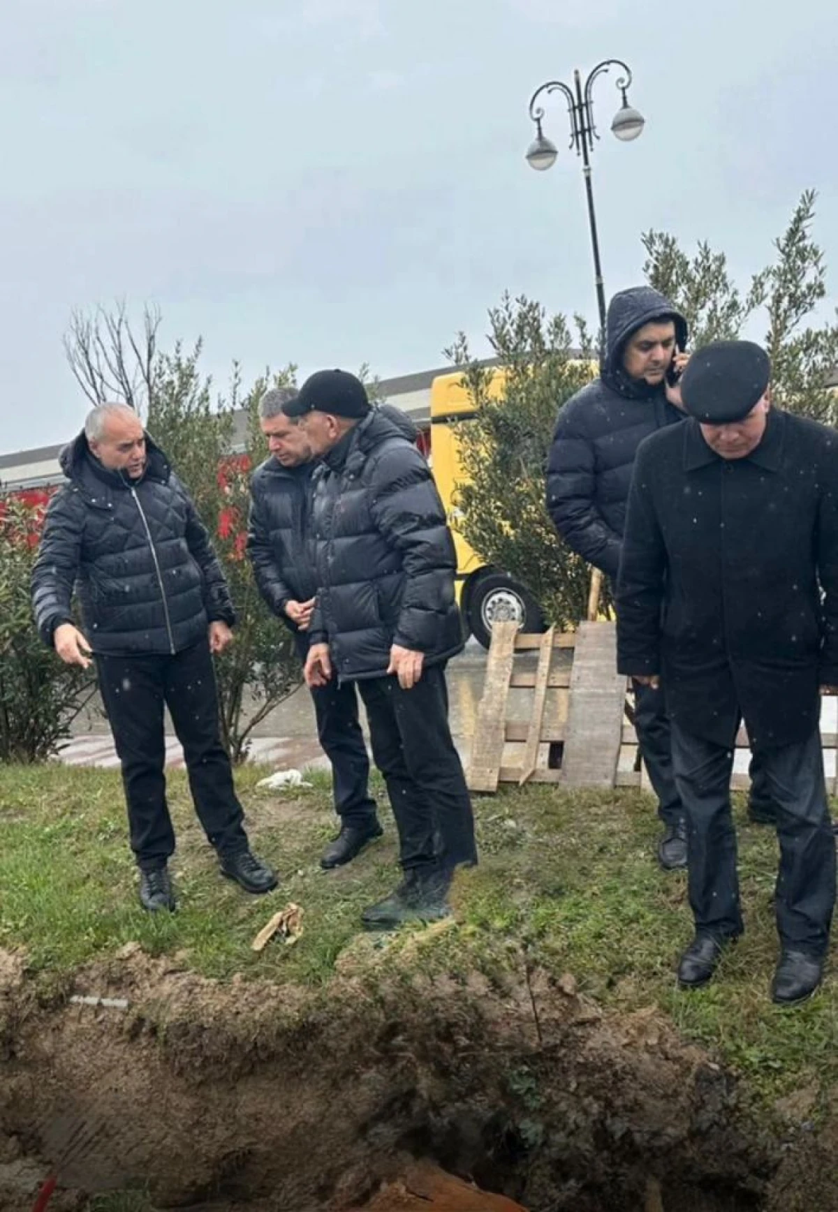 İcra başçıları qəza baş vermiş ərazilərdə - FOTO — 1