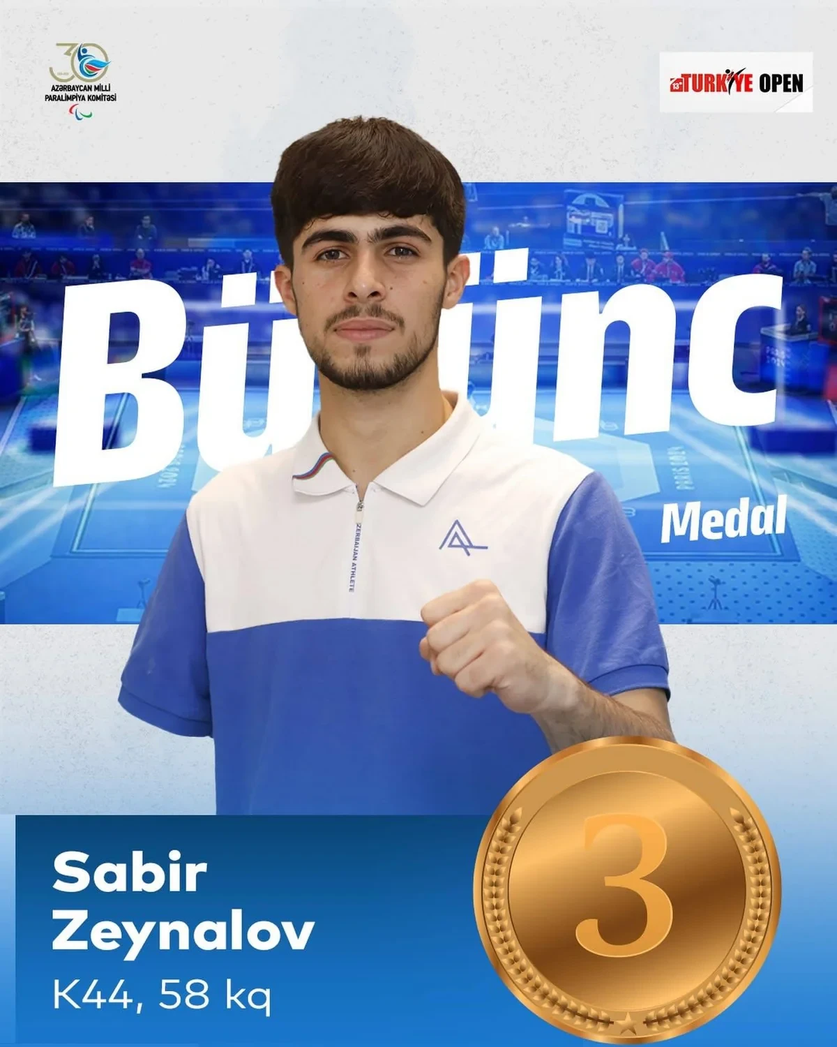 Parataekvondoçularımız Türkiyədə dörd medal qazandılar — 2