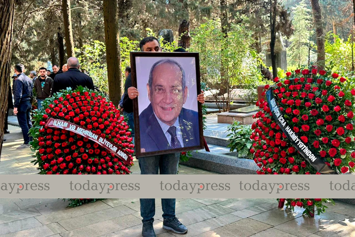 Rasim Balayev I Fəxri xiyabanda dəfn olundu - FOTO - YENİLƏNDİ — 1