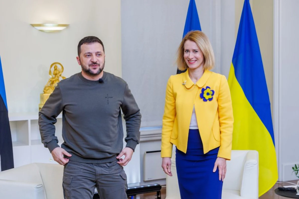 Kaya Kallas Ukraynaya getdi