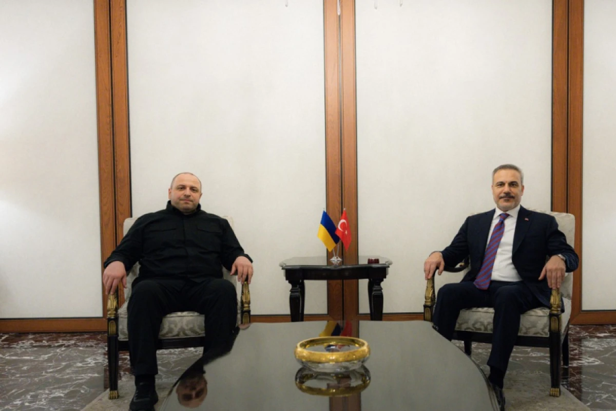 Hakan Fidan Rustem Umerov ilə görüşdü