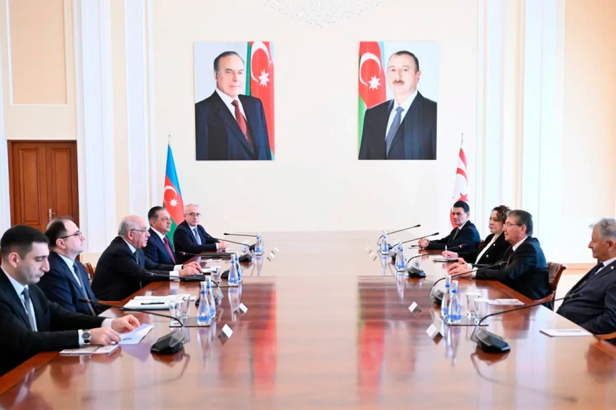 Əli Əsədov Şimali Kiprin Baş naziri ilə görüşdü