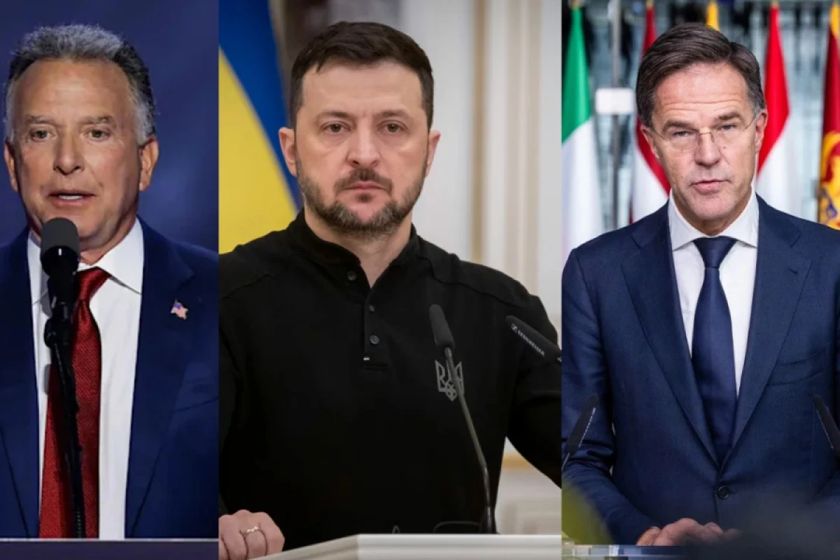 Zelenski Stiven Uitkoff və Mark Rütte ilə telefon danışığı apardı