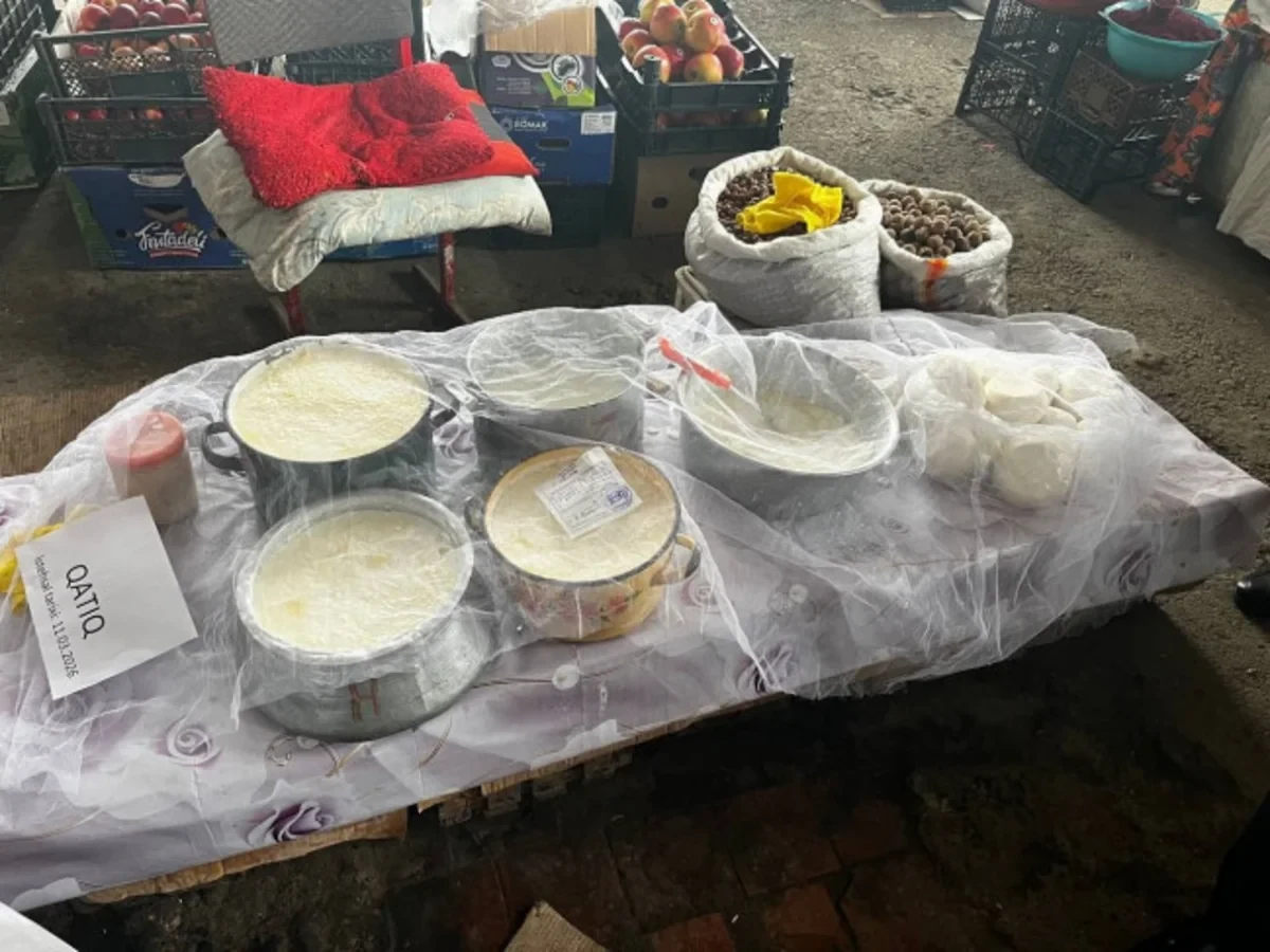 Bərdə ərzaq bazarında nöqsanlara görə protokol tərtib olundu — 3