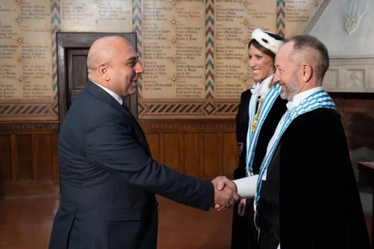 Azərbaycan səfiri San-Marinonun yeni rəhbərlərinin andiçmə mərasimində iştirak etdi