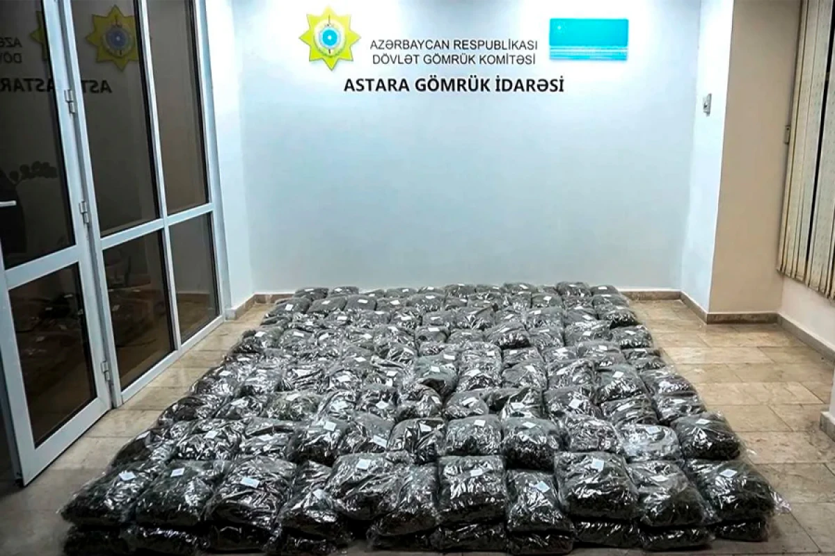 "Qarışıq meyvə qurusu" yükündə 113 kq-a yaxın narkotik vasitə aşkarlandı