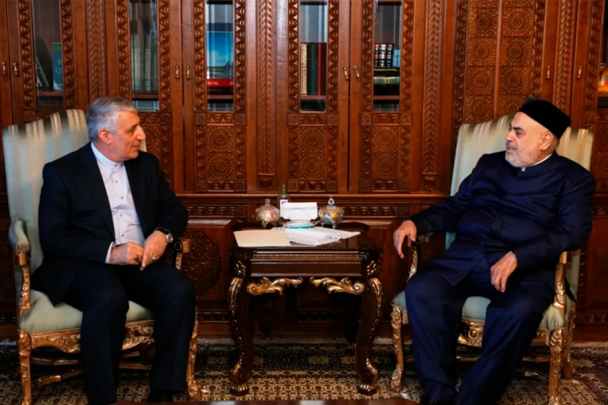 QMİ sədri İran səfiri ilə görüşdü