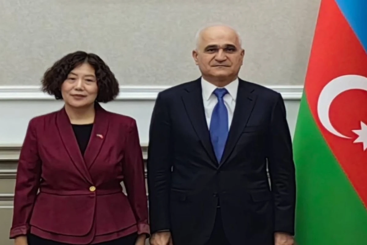 Şahin Mustafayev Çin səfiri ilə görüşdü