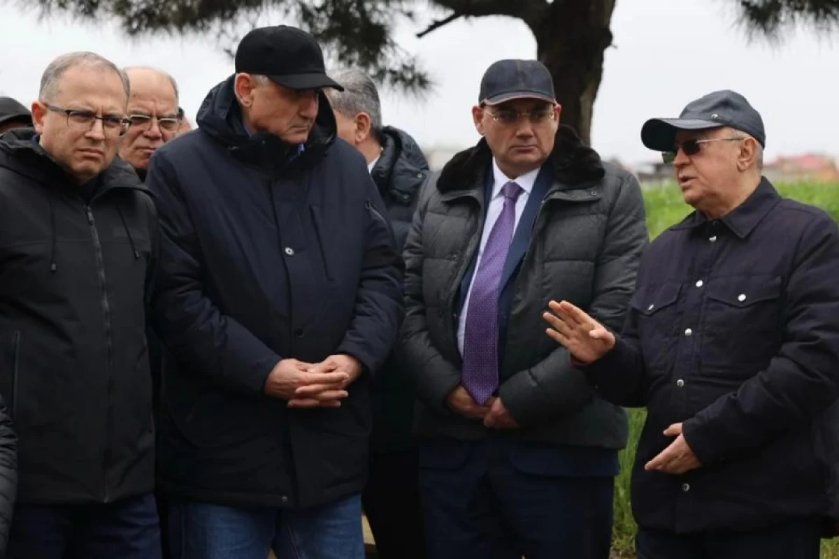 Kəmaləddin Heydərov Badamdarda sürüşmə sahəsinə baxış keçirdi
