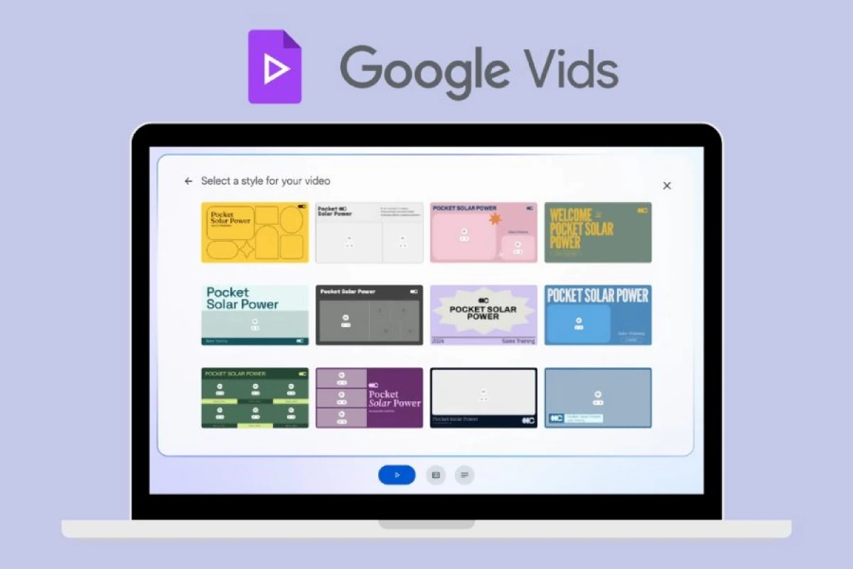 "Google Vids"də süni intellektlə video yaratmaq pulsuz oldu