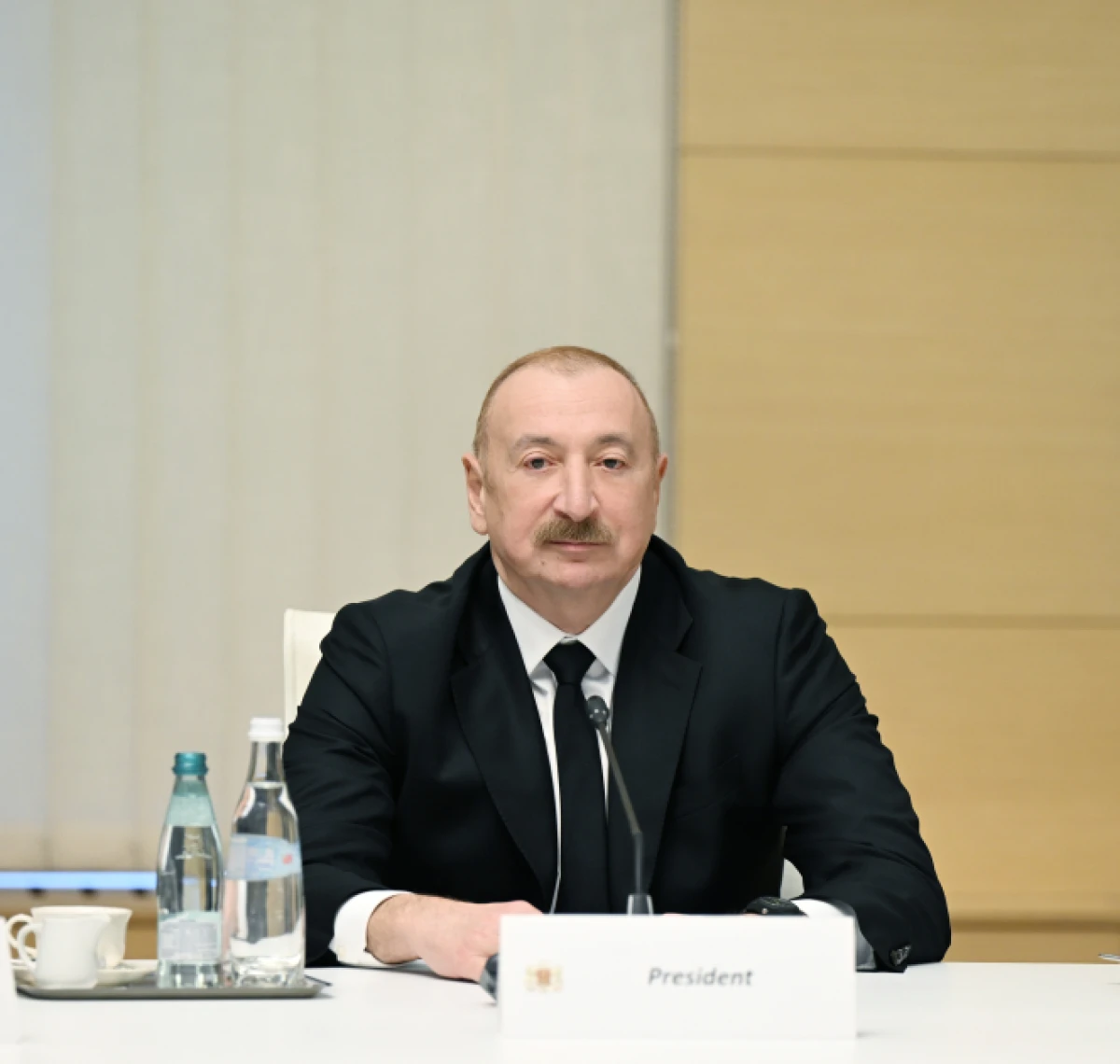 Prezident İlham Əliyevin İrakli Kobaxidze ilə geniş tərkibdə görüşü oldu — 3