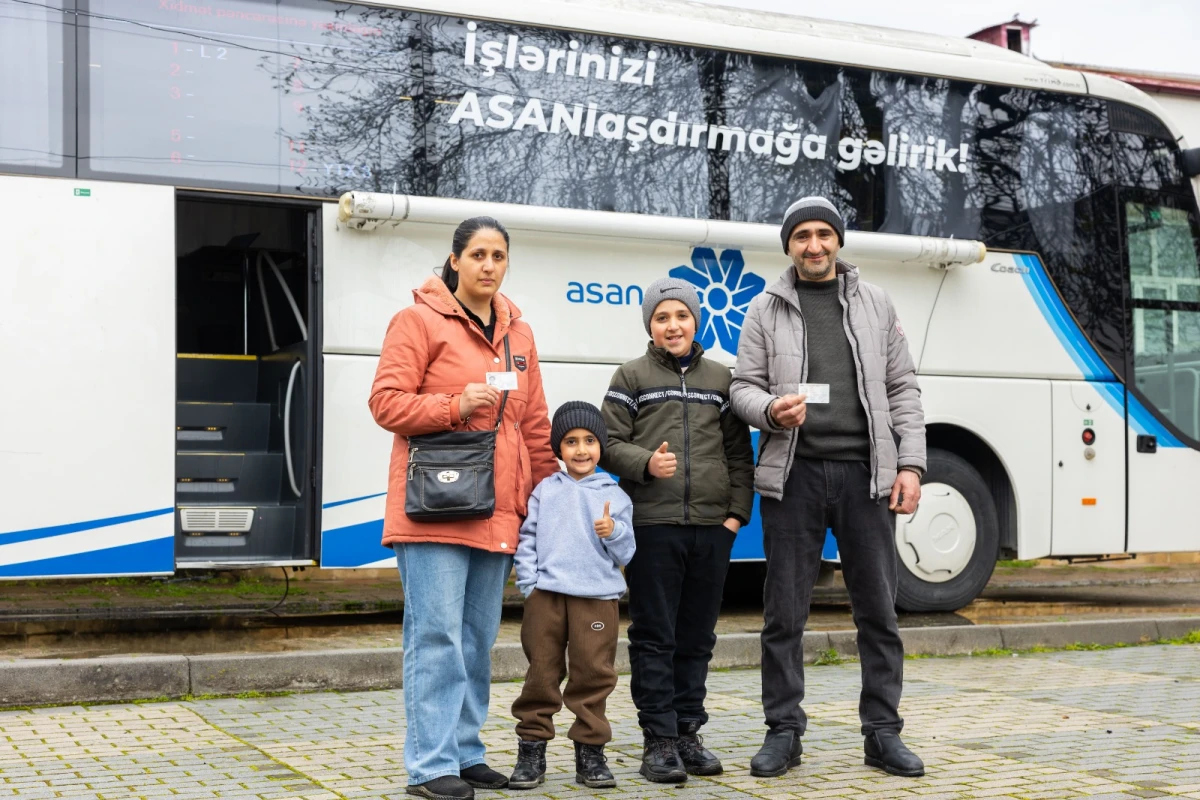 Səyyar ASAN xidmət QUSARDA — 3