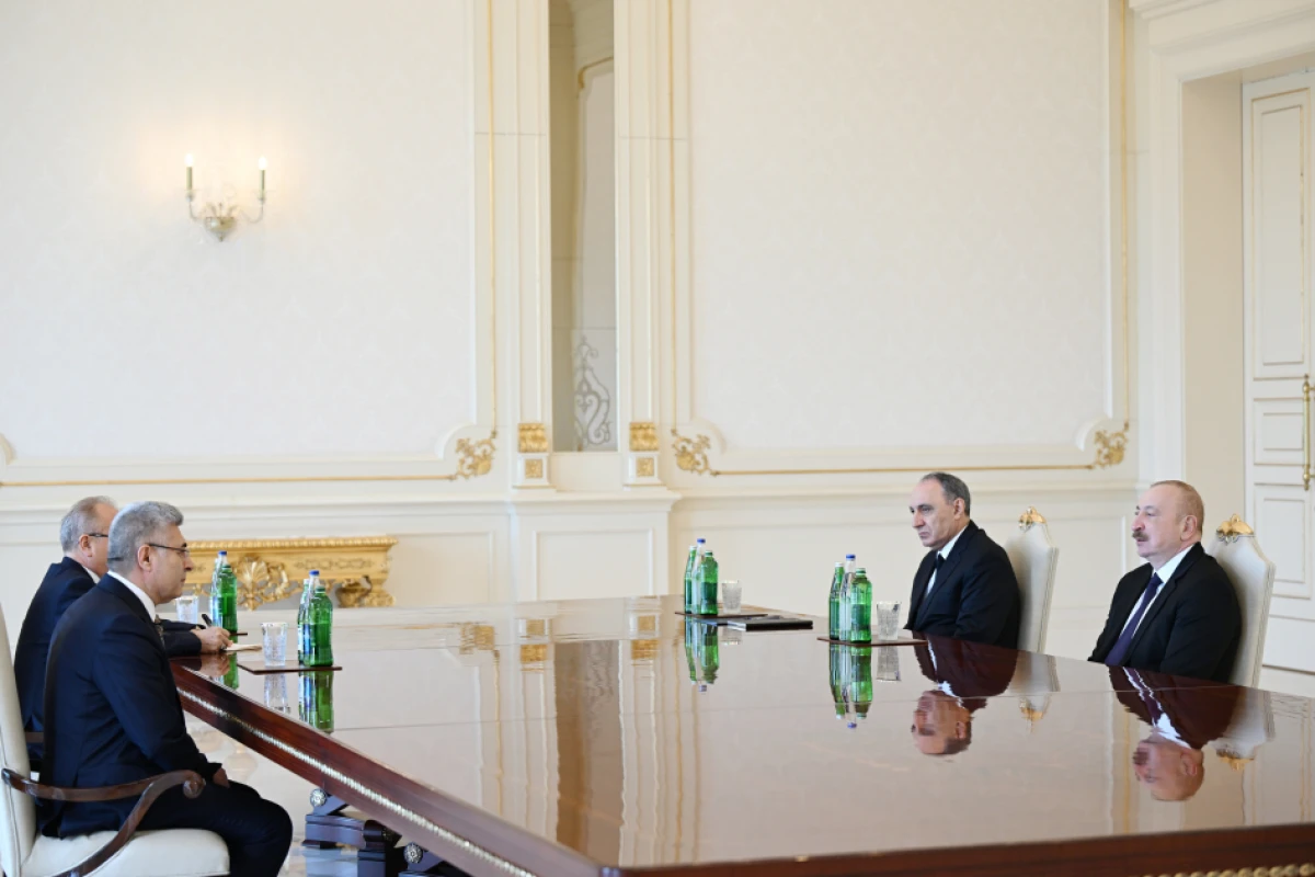 Prezident İlham Əliyev Türkiyə Ali Məhkəməsinin Baş prokurorunu qəbul etdi — 7