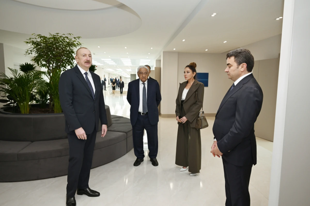 Prezident Milli Aviasiya Akademiyasında Beynəlxalq Təlim Mərkəzinin açılışında iştirak etdi — 6