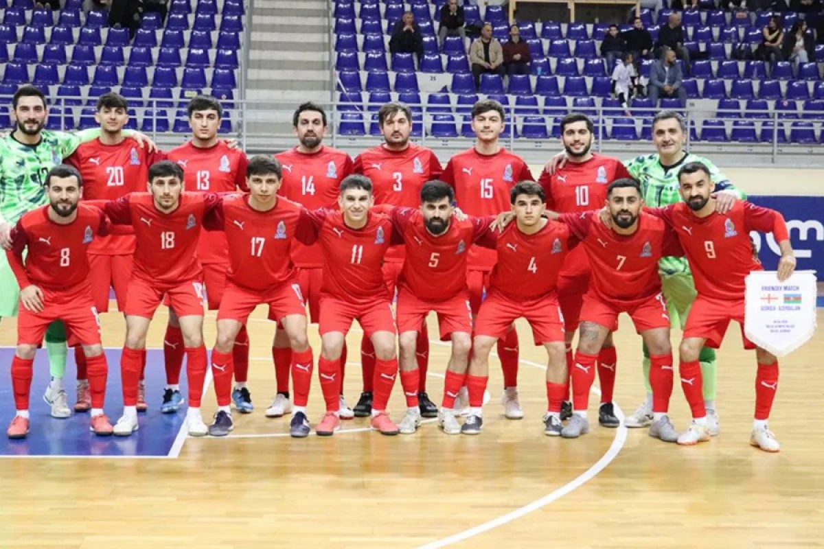 Futzal üzrə Azərbaycan millisi Gürcüstana uduzdu