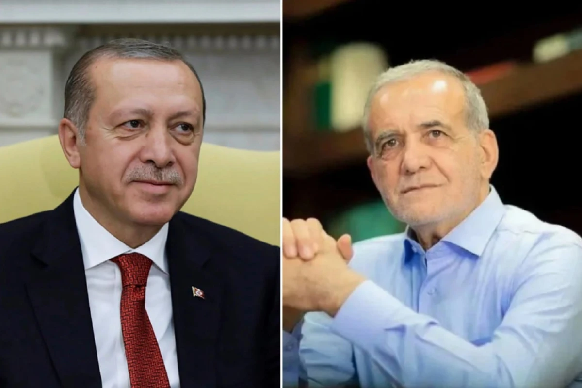 Ərdoğanla Pezeşkian arasında telefon danışığı oldu