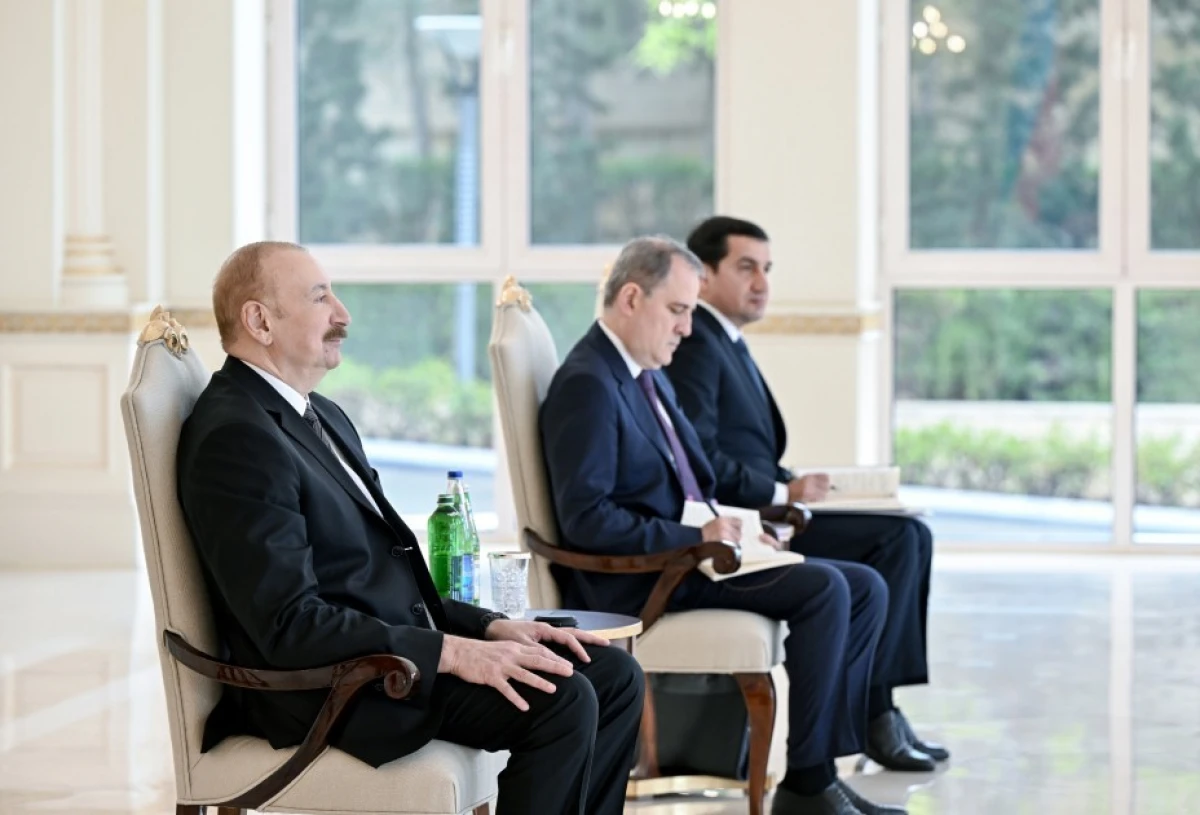 İlham Əliyev Esvatininin yeni səfirini qəbul etdi - YENİLƏNDİ — 6