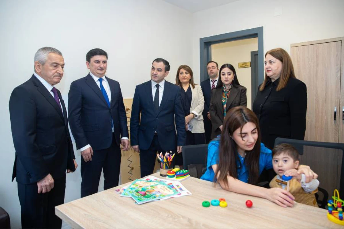 Əlilliyi olan uşaqlar üçün yeni günərzi qayğı mərkəzi istifadəyə verildi