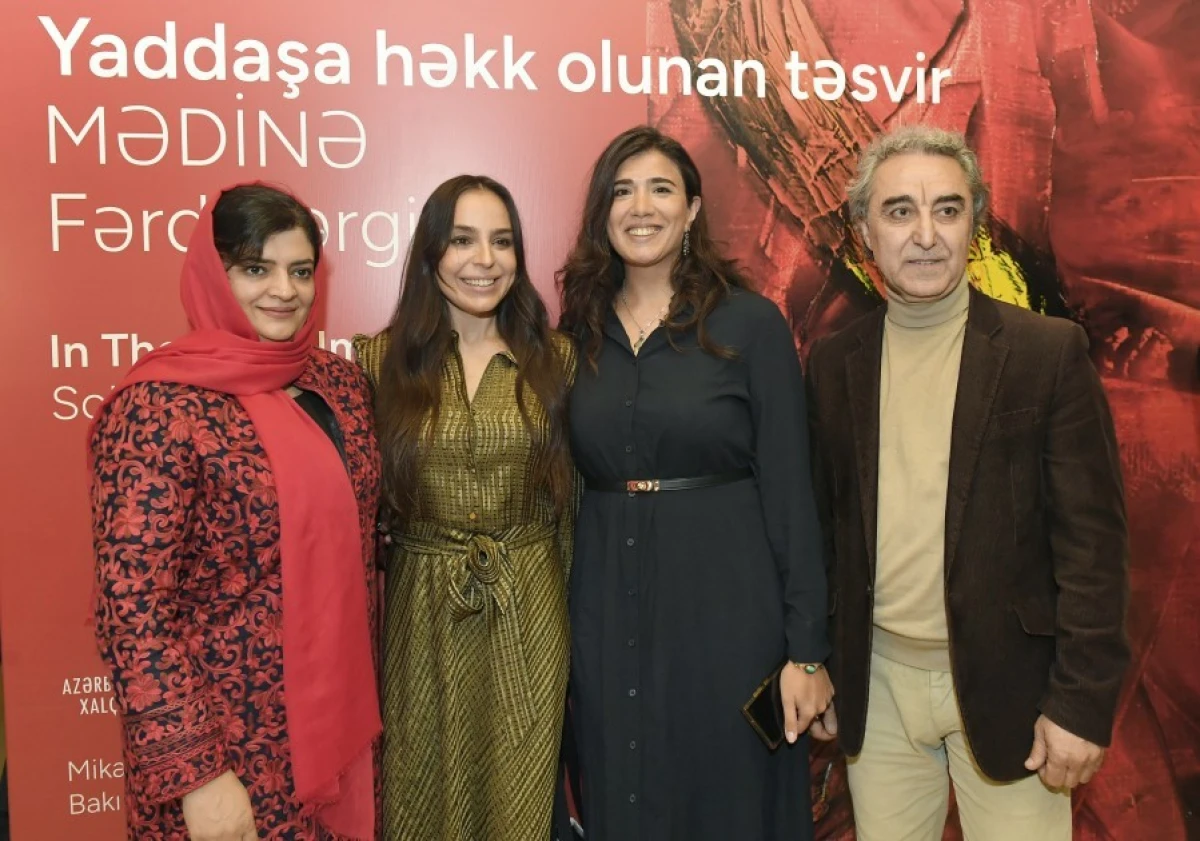 “Yaddaşa həkk olunan təsvir” adlı fərdi sərgi açıldı — 3