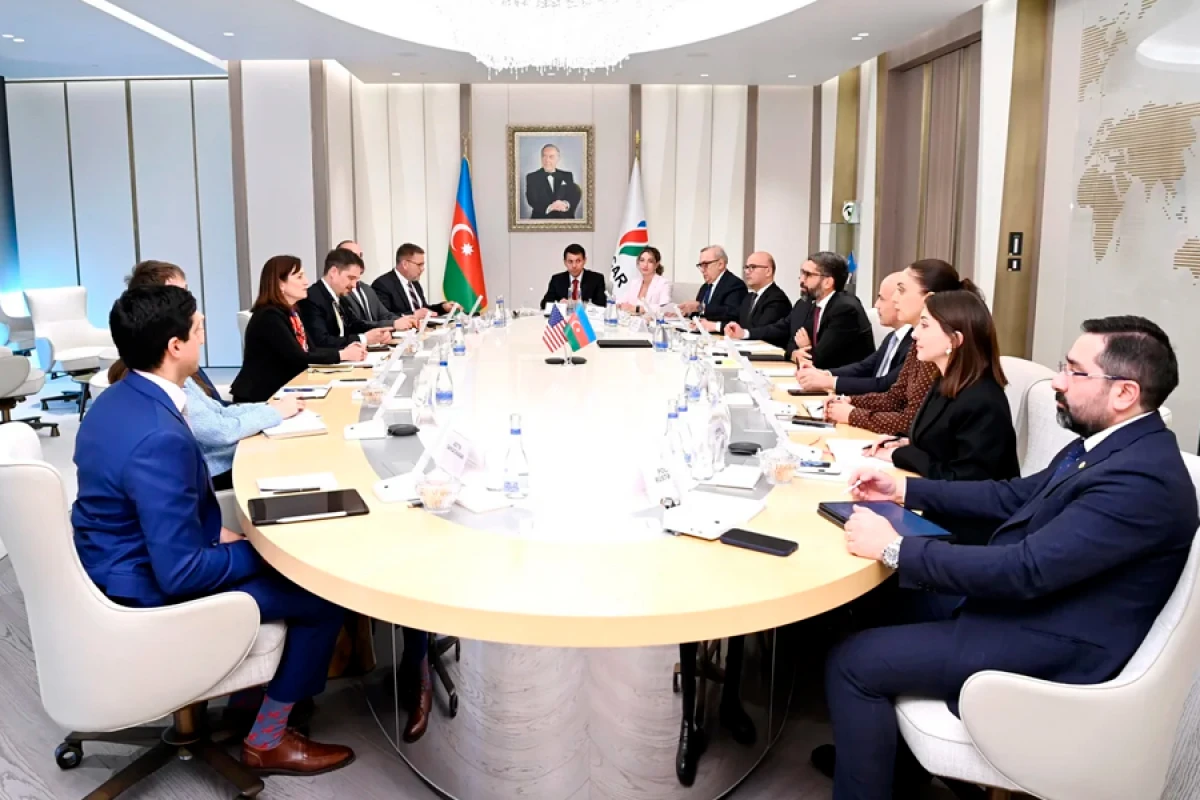 SOCAR-ın prezidenti ABŞ rəsmiləri ilə görüşdü