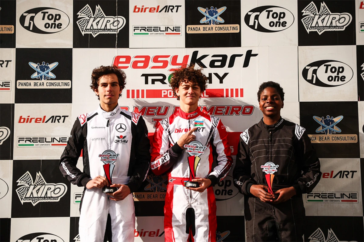 Davin yenə podiumda: Azərbaycanlı pilotdan parlaq çıxış