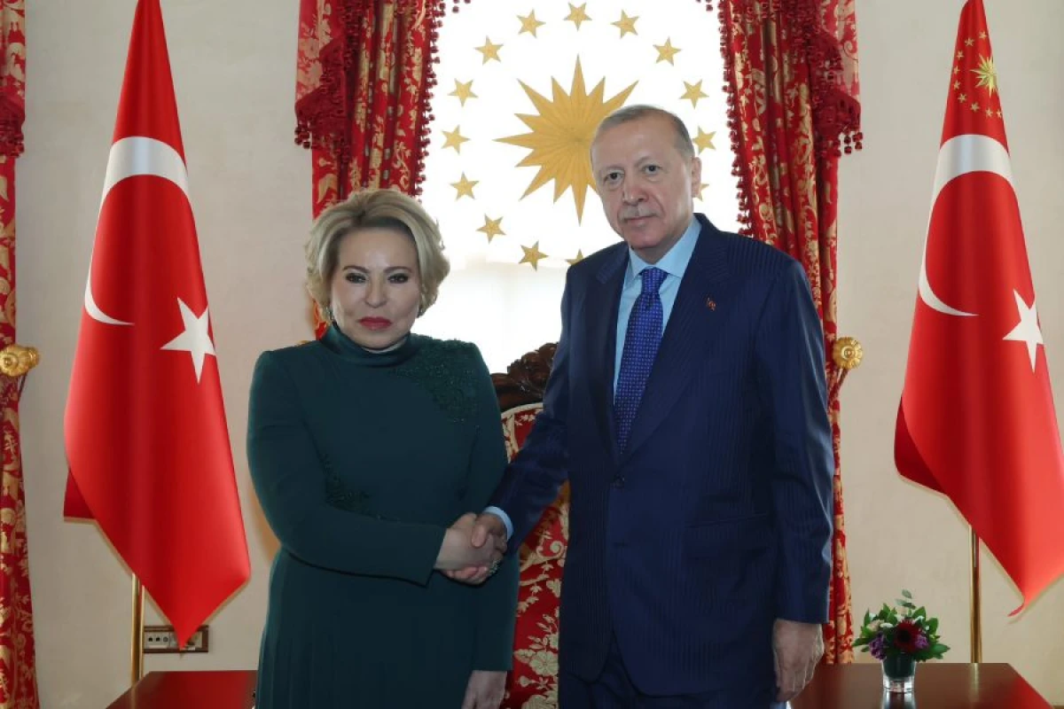 Ərdoğan və Matviyenko İstanbulda görüşdü