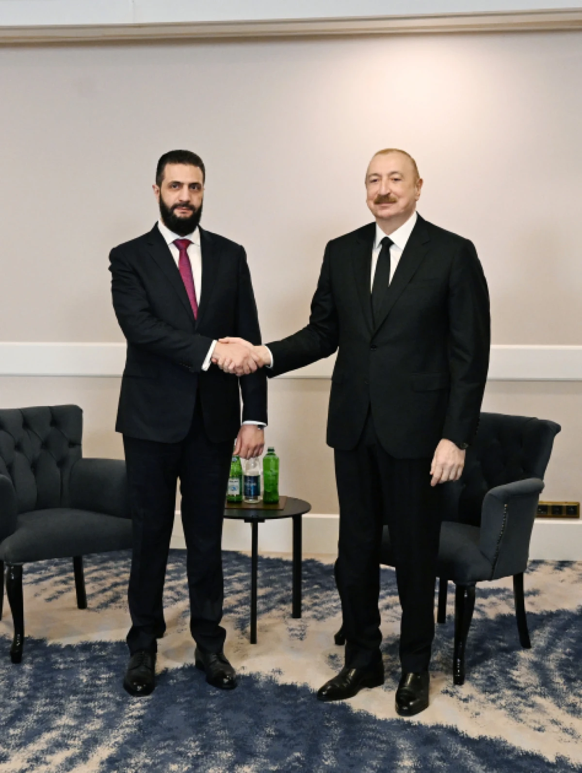 Prezident Antalyada Əhməd Əl Şaraa ilə görüşdü - YENİLƏNDİ — 1