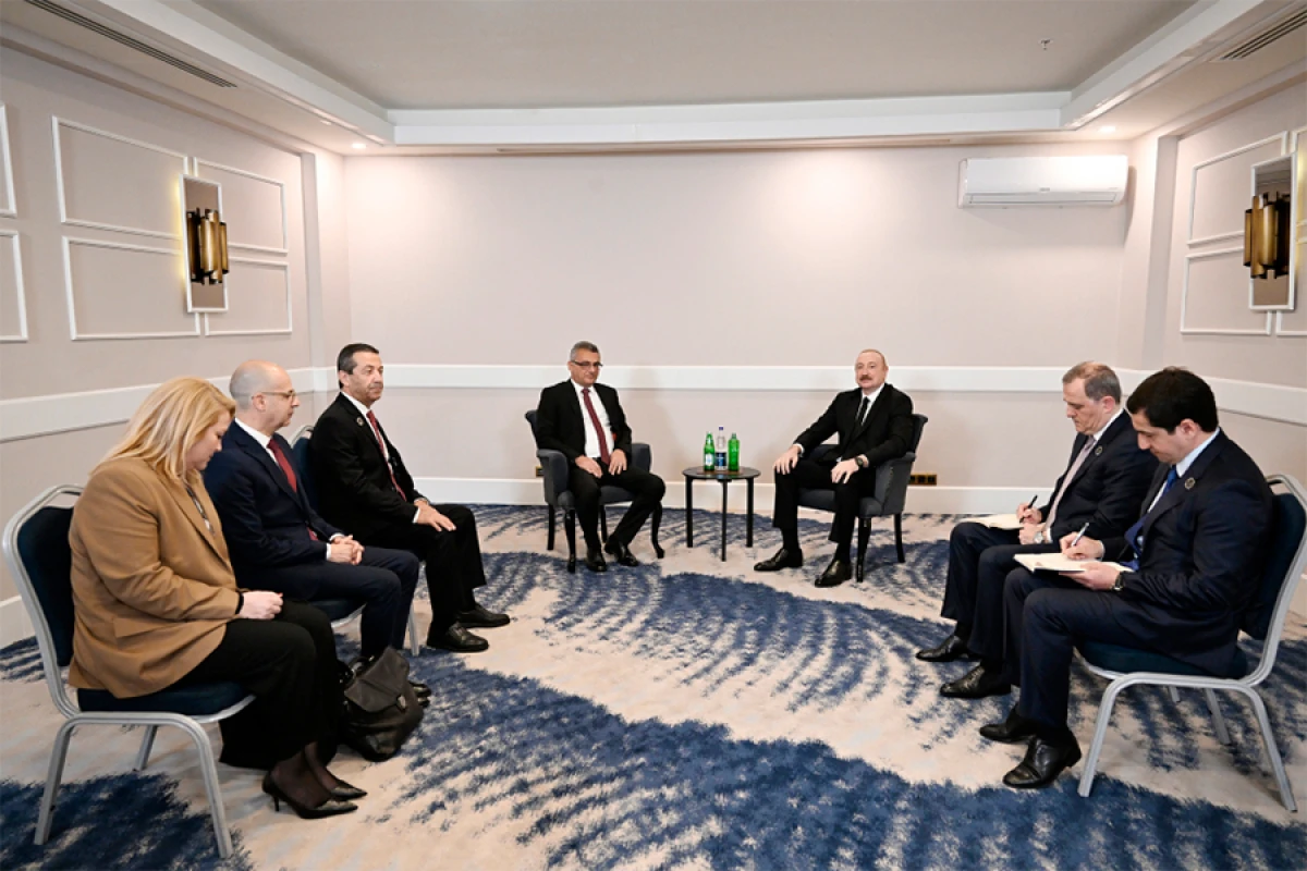 Prezident Şimali Kipr Prezidenti ilə görüşdü - YENİLƏNDİ