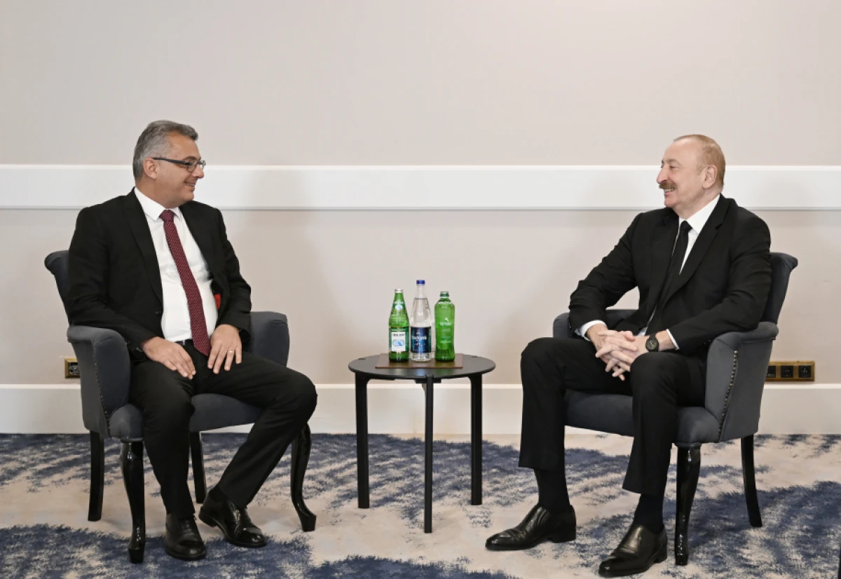 Prezident Şimali Kipr Prezidenti ilə görüşdü - YENİLƏNDİ — 1