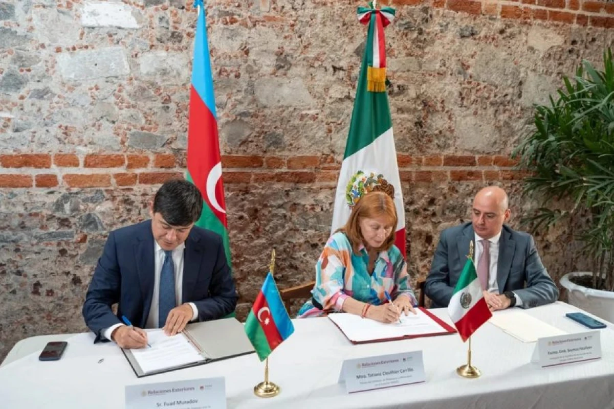 Azərbaycanla Meksika arasında memorandum imzalandı