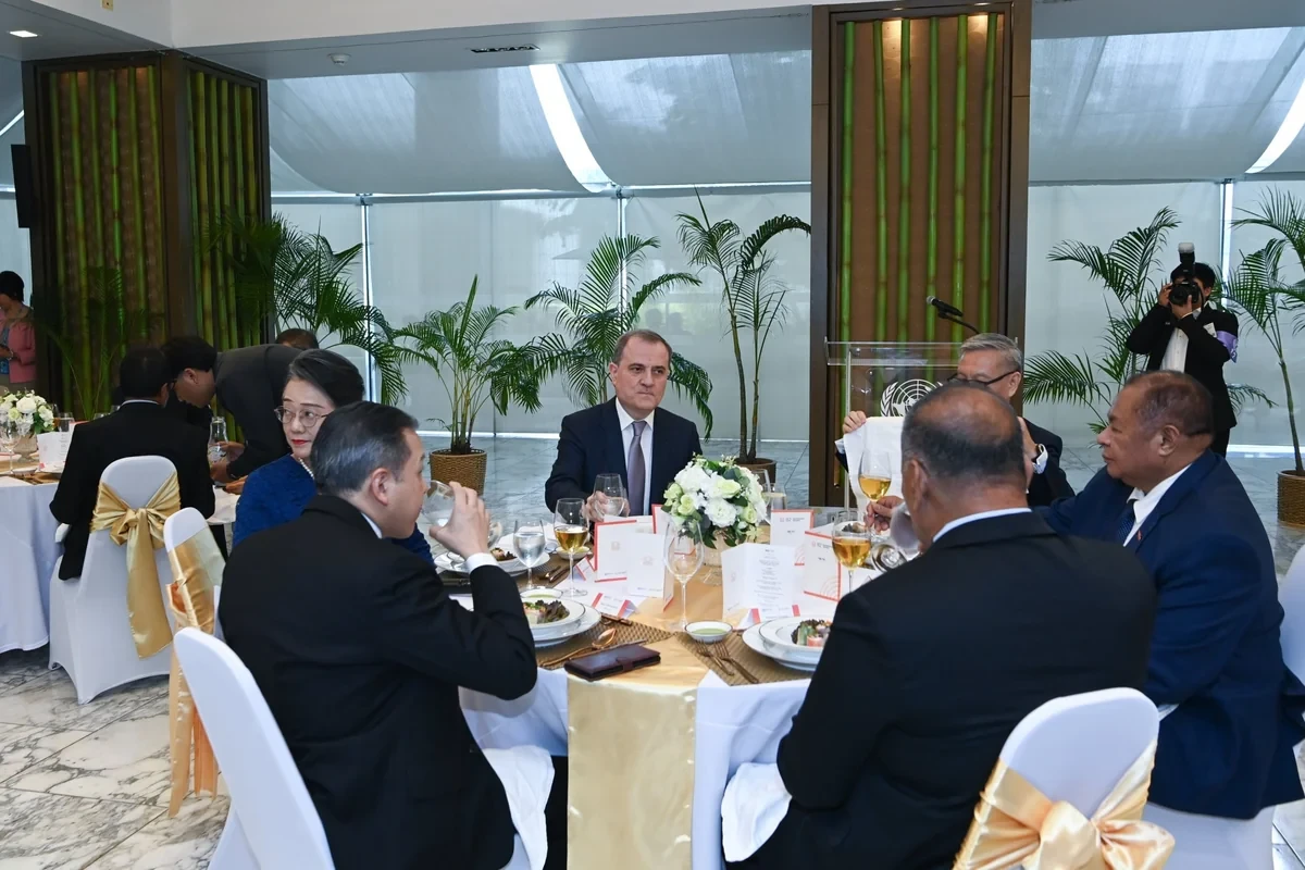 Ceyhun Bayramov BMT tədbirində iştirak etdi — 1