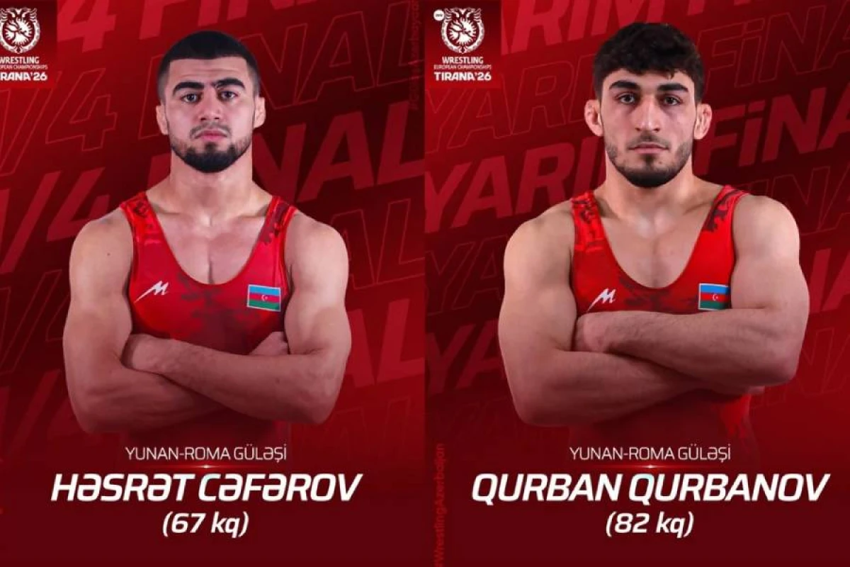 Avropa çempionatı: Həsrət Cəfərov və Qurban Qurbanov finala yüksəldi
