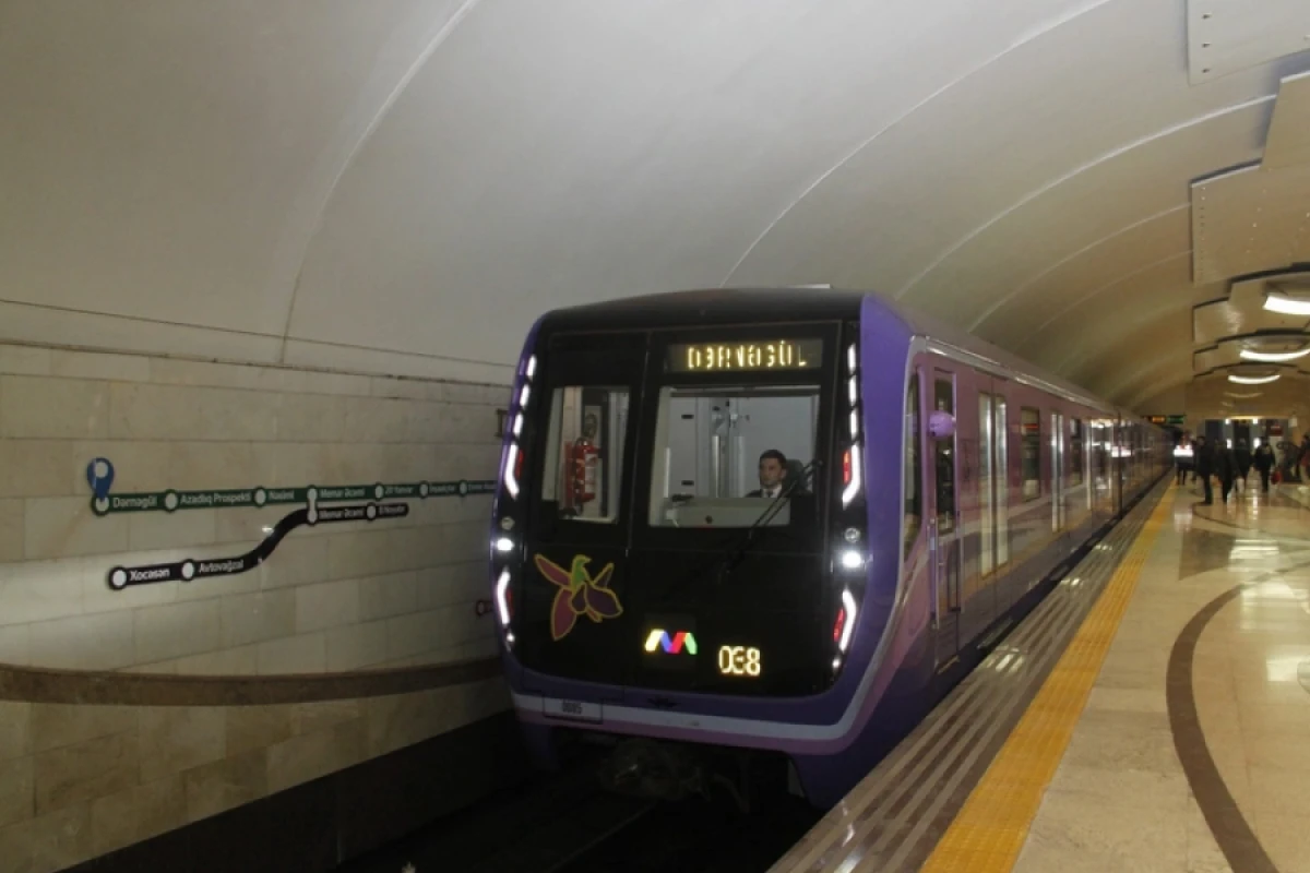 Bakı metropolitenində qatarların sabahkı hərəkət qrafikinə dəyişikliklər ediləcək