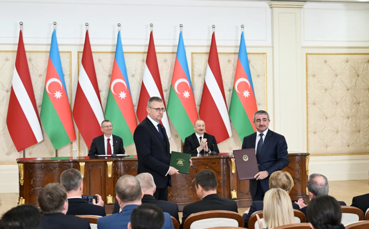 Azərbaycan-Latviya sənədləri mübadilə edildi - YENİLƏNDİ — 2