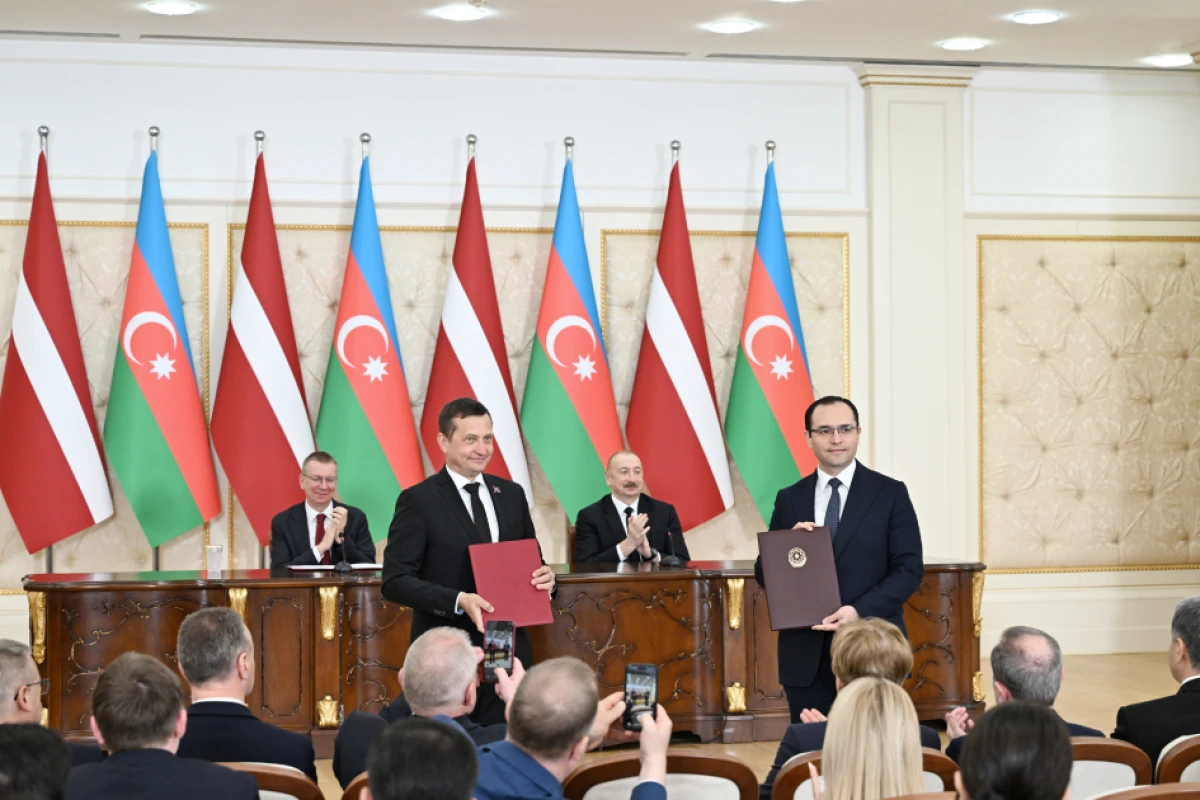 Azərbaycan-Latviya sənədləri mübadilə edildi - YENİLƏNDİ — 5