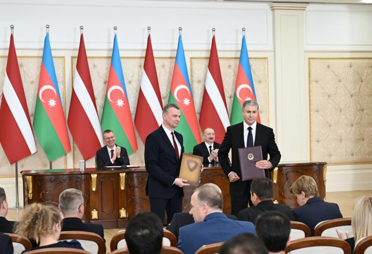 Azərbaycan-Latviya sənədləri mübadilə edildi - YENİLƏNDİ — 9