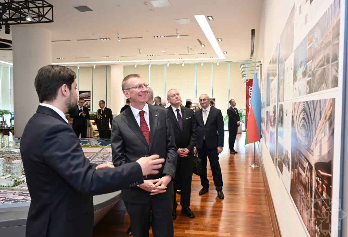 Edqars Rinkeviçs “Bakı Ağ Şəhər”də oldu — 6