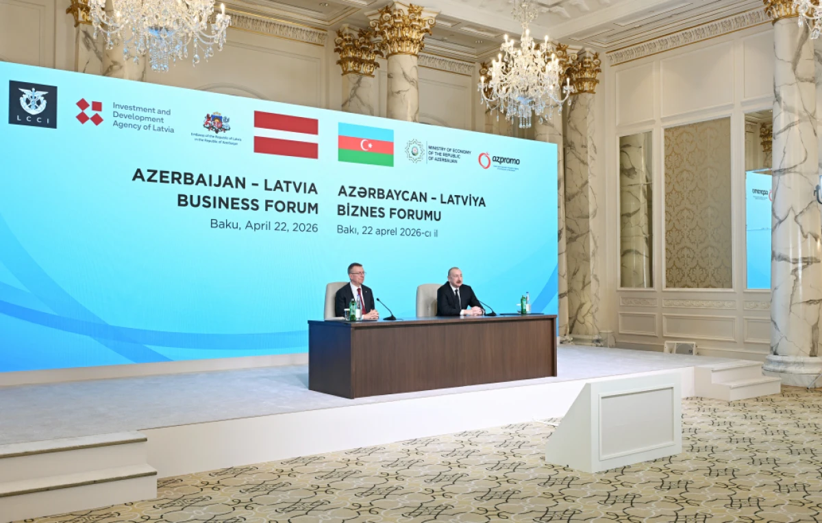 Bakıda Azərbaycan-Latviya biznes-forumu keçirildi- Yeniləndi — 8