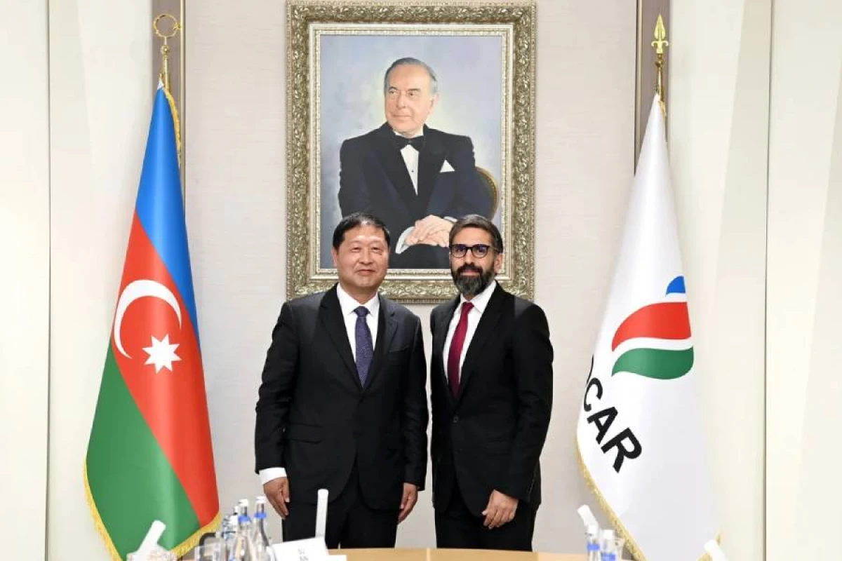 SOCAR və Çin şirkəti əməkdaşlığın genişləndirilməsini müzakirə etdi