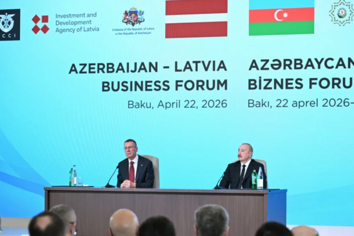 Latviya Prezidenti: "Ağ Şəhər mənə çox böyük təəssürat bağışladı"