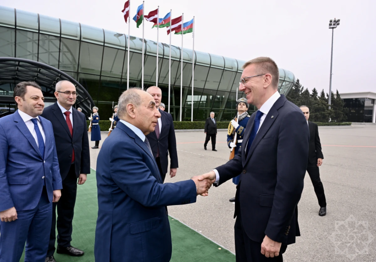 Latviya Prezidentinin Azərbaycana səfəri başa çatdı — 1
